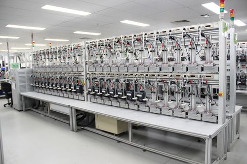 Fertigungsprojekte in bekannten Zählerfabriken